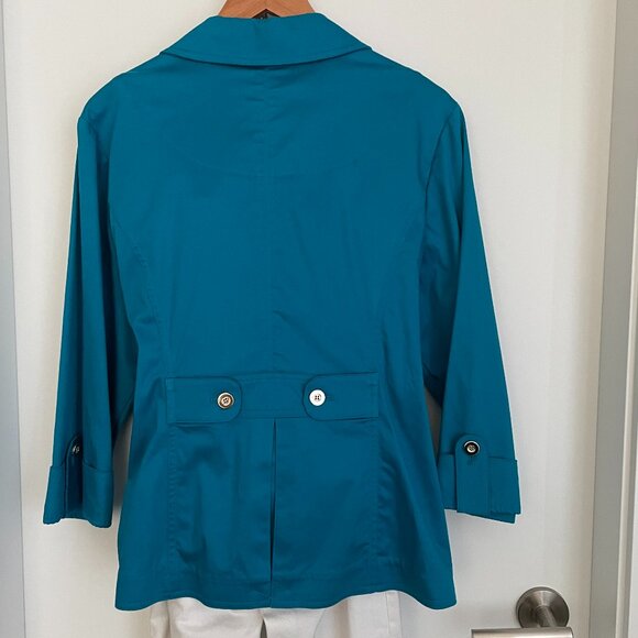 Casual Jacket Long Sleeves Button Down Blue Charter Club  XL - Picture 3 of 6